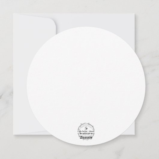 JWバプテスマのグリーティングカードおめでとう シーズンカード (裏面)