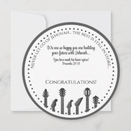 JWバプテスマのグリーティングカードおめでとう シーズンカード