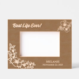 JWバプテスマの贈り物や姉妹の形見！ レーザー彫刻フレーム