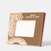 JWバプテスマパーソナライズされたキープサギフト レーザー彫刻フレーム (左)