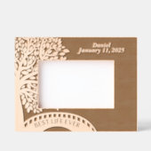 JWバプテスマパーソナライズされたキープサギフト レーザー彫刻フレーム (正面)