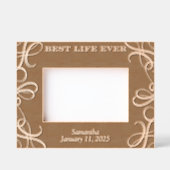 JWバプテスマ記念ギフトパーソナライズされた-! レーザー彫刻フレーム (正面)