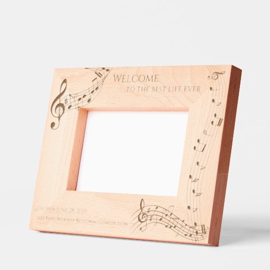 JWバプテスマ記念ギフト2025地域大会 レーザー彫刻フレーム (左)