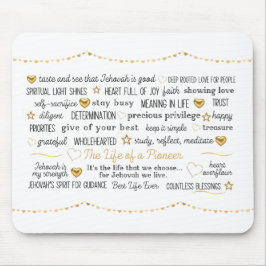 JWパイオニアの人生 マウスパッド