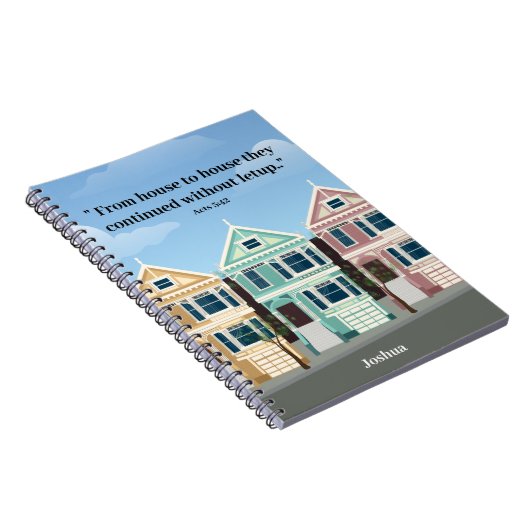 JWパイオニアギフト使徒5:パーソナライズされた42 ノートブック (右側)