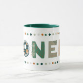 JWパイオニアピエードおもしろいラップマのまわりにグ マグカップ (中央)