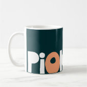 JWパイオニアラップのまわりにおもしろいマグカップ コーヒーマグカップ (左)