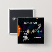 JWライフ最高のエバーボタンピンfor Young Brothers! 缶バッジ (正面&裏面)