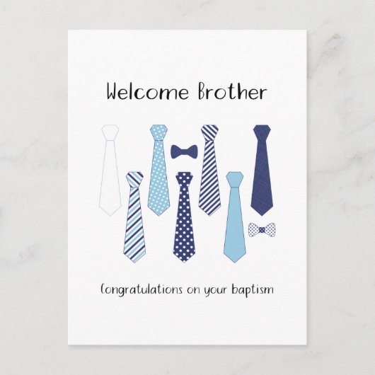 JW兄弟葉書のバプテスギフト ポストカード (正面)