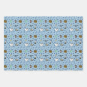 JW同胞体のギフトラッピング紙 スペインの ラッピングペーパーシート (正面3)