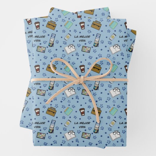 JW同胞体のギフトラッピング紙 スペインの ラッピングペーパーシート (インサイチュ)