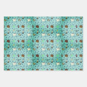 JW同胞体のギフトラッピング紙 スペインの ラッピングペーパーシート (正面2)