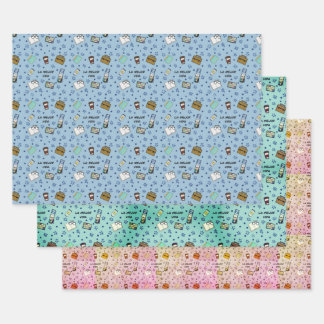 JW同胞体のギフトラッピング紙 スペインの ラッピングペーパーシート