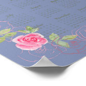 JW年テキストカレンダー カスタマイズ可能 ポスター (角)