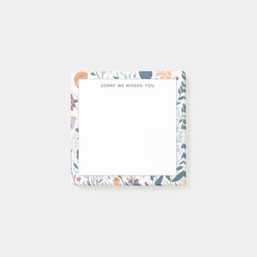 JW省の供給は申し訳ない私たち恋しく思はあなたを | JW ポストイット (正面)