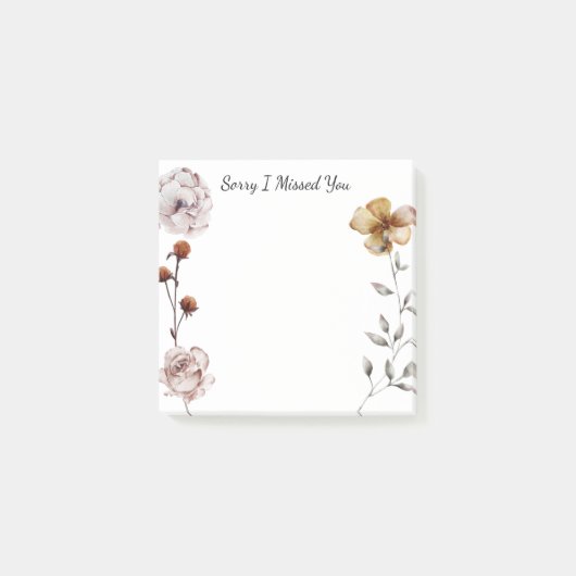 JW省供給すまんボホ恋しく思ーデザイン ポストイット (正面)