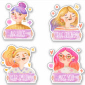 JW省供給勇気付けられるステッカーパック シール (正面)