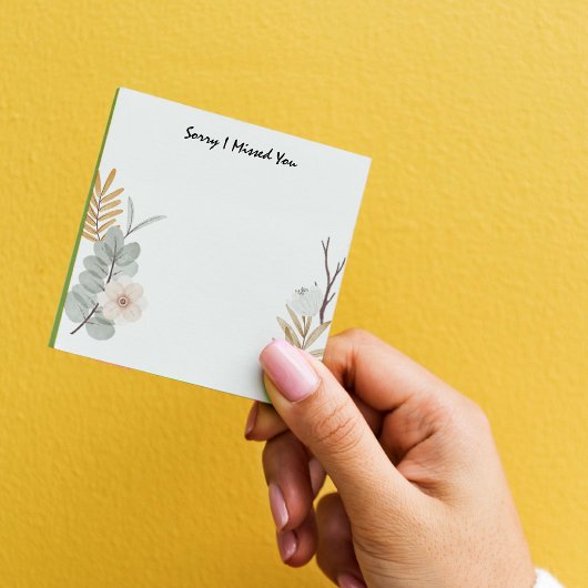 JW省補給申し訳ない恋しく思お花さん ポストイット