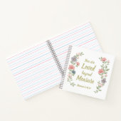 JW贈り物あなたがメジャーを超えて愛されているローマ8:38,3 ノートブック (内部)