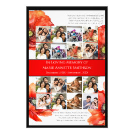 JW追悼式ポスタープリント フォトプリント           