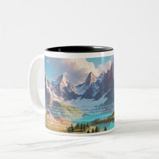 JW長老たちを羊飼いしていただき、ありがとうございます ツートーンマグカップ (正面左)