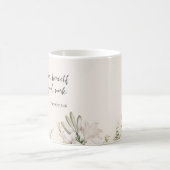 JW長老の妻へのギフトパーソナライズされた1テモテ5:16 コーヒーマグカップ (中央)