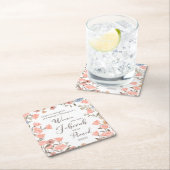 JW長老の妻への贈り物 スクエアペーパーコースター (インサイチュ)