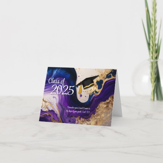 JW高校卒業カードEccl.12:1 カード (正面)