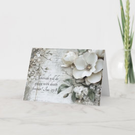 JW 哀悼カード - ジェホバの無限の記憶 サンキューカード