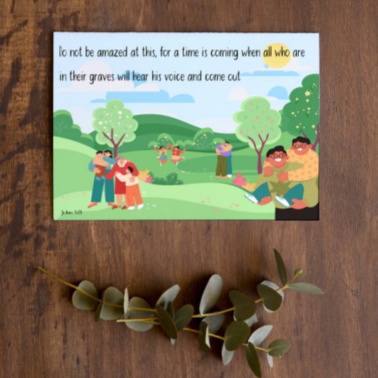 JW 哀悼 JW 弔慰 ヨハネ 5:28 カード