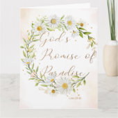 JW 哀悼 JW 葬儀 ルカ 23:43 カード (正面)