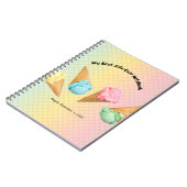 JW 洗礼記念品 姉妹へのギフト ノートブック (左側)