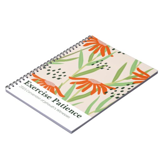 JW 2023地域大会エクササイズ忍耐 ノートブック (左側)