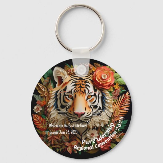 JW 2025コンベンションバプテスマ記念ギフト キーホルダー (正面)