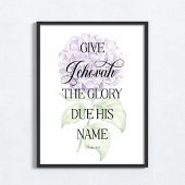 JW 2025年文字アジサイプリント ポスター