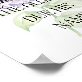 JW 2025年文字アジサイプリント ポスター (角)