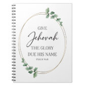 JW 2025年文字手帳ユーカリ離れ製 ノートブック (正面)