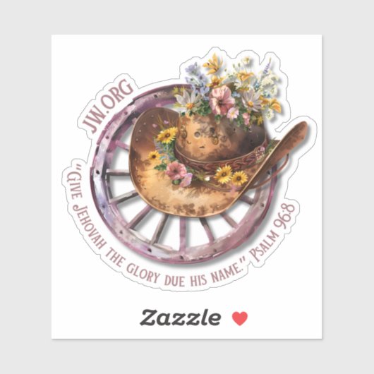 JW 2025年文字西ビニールステッカー シール (シート)