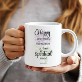 JW 2026年文字アジサイプリント コーヒーマグカップ