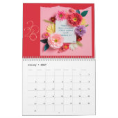 JW 2026 Year Text Calendar -Bursting With Color! カレンダー (1月 2027)