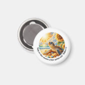 JW 2026 Year Text Happy Turtle Matthew 5:3 マグネット (正面/裏面)