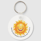 JW 2026 Year Text Matthew 5:3 Sunshine Keychain キーホルダー (正面)