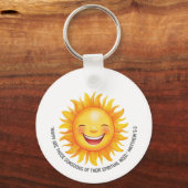 JW 2026 Year Text Matthew 5:3 Sunshine Keychain キーホルダー (裏面)