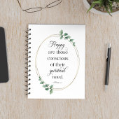 JW 2026 Year Text with Eucalyptus Matthew 5:3 ノートブック