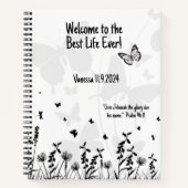 JW Baptism Gift-Keepsake Notebook for new Sister ノートブック (正面)