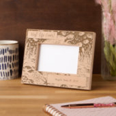 JW Baptism Gift-Keepsake Personalized! レーザー彫刻フレーム (左)