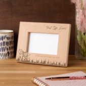 JW Baptism Keepsake -Personalized! レーザー彫刻フレーム (左)