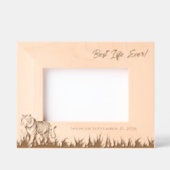 JW Baptism Keepsake -Personalized! レーザー彫刻フレーム (正面)