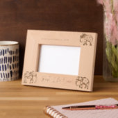 JW Baptism Keepsake -Personalized! レーザー彫刻フレーム (左)