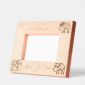 JW Baptism Keepsake -Personalized! レーザー彫刻フレーム (左)